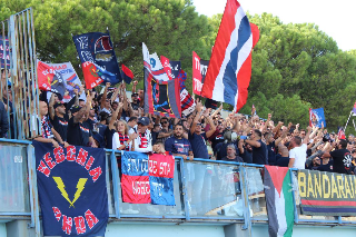 Samb-L’Aquila: Curva Nord al completo